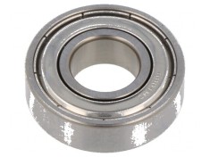 Lagăr cu bile pe un singur r&acirc;nd &Oslash;int: 12mm &Oslash;ext: 28mm W: 12mm - Lagăr cu bile &Oslash; 12mm x &Oslash; 28mm x 12mm