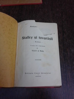 Stalky si tovarasii - Rudyard Kipling foto