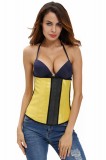 Cumpara ieftin B520-9 Corset brau modelator, din latex, cu inchideri multiple tip mos-baba