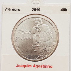 179 Portugalia 7,5 Euro 2019 Sport Heroes - Joaquim Agostinho km 902 argint