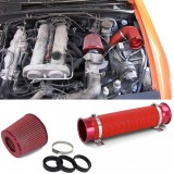 Kit de performanta cu aer rece cu set de filtru de aer sport rosu Performance AutoTuning