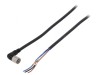 Cablu de conectare M8 4 pini unghi 5m PVC