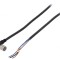 Cablu de conectare M8 4 pini unghi 5m PVC