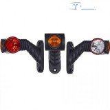 Lampa Gabarit LED 3 Functii Brat Mediu Stanga LD2181, 12-30V, Omologare E9, Auto, Remorca
