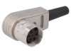 Conector M16 Mama Amphenol C091A 5 Pini 5A 300V Unghi 90 Grade IP40 Montaj Cablu