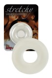 Inel Penis Erectie Transparent Seven Creations, Silicon TPE, 3 cm Diametru, Prelungire Act Sexual