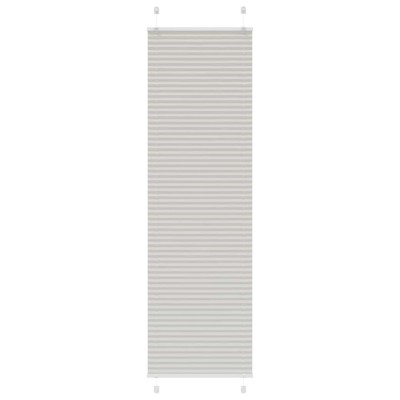 vidaXL Jaluzea plisată gri deschis 60x200 cm Lățime țesătură 59,4 cm 4015356 foto