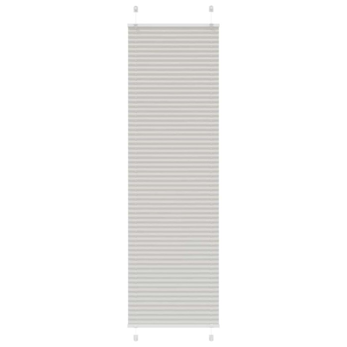 vidaXL Jaluzea plisată gri deschis 60x200 cm Lățime țesătură 59,4 cm 4015356