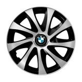 Cumpara ieftin Set 4 capace roti Drift exrta silver&amp;black R16 Compatibil Cu BMW