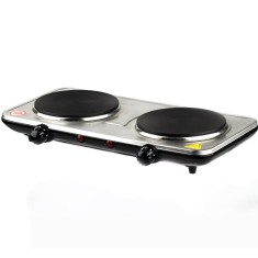 Plita electrica QJR1500, 2 zone de gatire, 3000W, 220V/240V foto