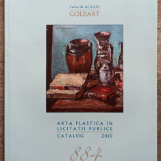 Goldart, Arta plastica in licitatii publice, catalog lucrari vandute 2010
