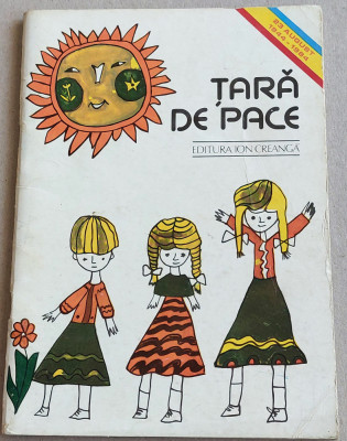 Tara de pace - versuri de propaganda pionieri, ilustratii revista Cutezatorii foto