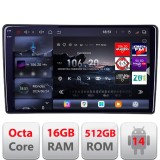 Navigatie Toyota Auris 2007-2013 Edotec Kit-auris-2013 8 core QLED 2K 16+512GB 360 Android Waze USB Navigatie Internet Youtube Radio