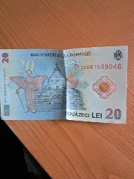 Vand 2 bacnote 20 lei