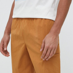 New Balance pantaloni scurti barbati, culoarea maro