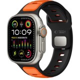 Curea Tech-Protect Iconband Line pentru Apple Watch 49mm / 46mm / 45mm / 44mm Series, Portocalie