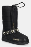Love Moschino cizme de iarnă culoarea negru, JA24192G1NISD00B