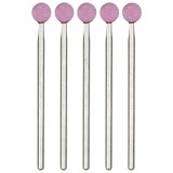 Proxxon 28772 - Set biaxuri sferice din corindon 5 mm tija 2.35 mm 5 bucati