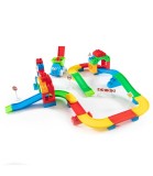 Constructie pentru Copii - Pistă cu Camion 83 de Piese