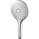 Para de dus Idrobric Astra, ABS cromat, 3 functii, sistem anti-calcar, 150 mm, Idro Spray-control: comutarea functiilor prin apasarea butonului, garni