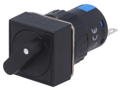 Comutator rotativ 2 poziții SPDT 3A/220V 2A/24V foto