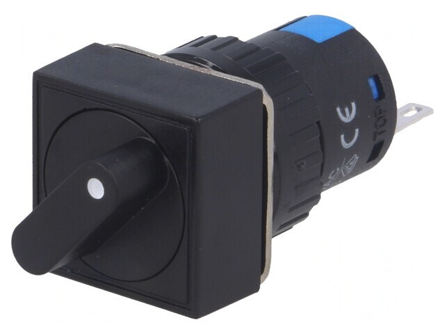 Comutator rotativ 2 poziții SPDT 3A/220V 2A/24V