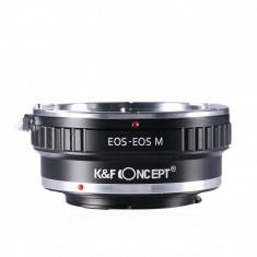 Adaptor montura K&F Concept EOS-EOS M de la Canon EOS la Canon EOS M KF06.124