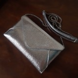 Poseta plic argintie Zara