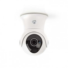 Camera Smart WiFi IP rezistenta la apa, Full HD 1080p, Nedis foto