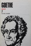 Cumpara ieftin Opere Volumul 7 Proza Goethe Editura Univers 1988 Cartonata 356 Pagini