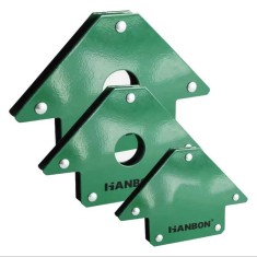 Suport magnetic pentru sudura, 12kgf, unghiuri 45?, 90?, 135?, HB33713, Hanbon, 511110 foto