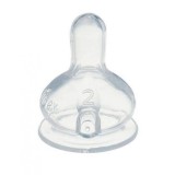 Tetina din silicon Air-Control, 3 viteze, 6 luni+,TIGEX