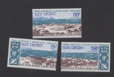 TAAF TERITORIILE FRANCEZE DIN ANTARCTICA 1974 BAZA ALFRED FAURE COTA 33E foto