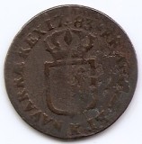 Franta 1 Sol 1783 K - Ludovic XVI, Cupru, 29 mm, KM-578.8, Europa, Cupru-Nichel