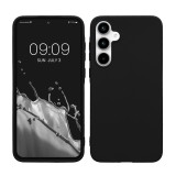 Husa Kwmobile pentru Samsung Galaxy A35, Negru, Silicon, KWM000021PB001C, Carcasa