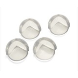 Cumpara ieftin Set 4 bucati protectie colturi, universale, pentru siguranta copiilor, din silicon, rotunde, pentru mese, paturi, dulapuri, transparent