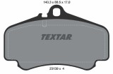 Set placute frana TEXTAR 2313901