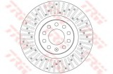 Disc frana AUDI A4 (8EC, B7) (2004 - 2008) TRW DF6189S
