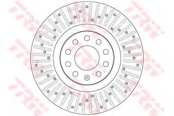Disc frana AUDI A4 Avant (8ED, B7) (2004 - 2008) TRW DF6189S