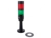 Coloană de Semnalizare LED Roșie/Verde 24VDC
