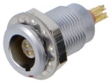 Conector circular MH CONNECTORS soclu 4 pini 2A IP50 lipire drept MHCP0004SS