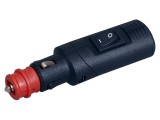 Mufă brichetă auto cu terminal șurub 8A 12-24VDC, Pro Car
