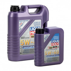 Set Ulei Motor Liqui Moly Leichtlauf High Tech 5W-40 5L 2328 + Ulei Motor Liqui Moly Leichtlauf High Tech 5W-40 1L 2327