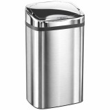 HOMCOM Cos de gunoi cu senzor 30L inox elegant | Aosom Romania