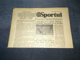 ZIARUL SPORTUL 8 DECEMBRIE 1981