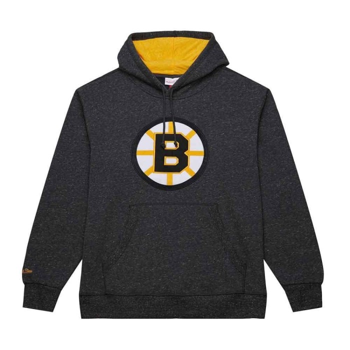Boston Bruins hanorac de bărbați cu glugă NHL Snow Washed Fleece - 3XL