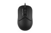 MOUSE A4TECH FM12 cu fir 1000DPI, NEGRU