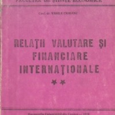 Curs de relatii valutare si financiare internationale, Volumul al II-lea