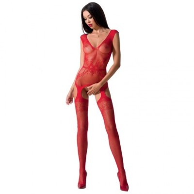 PASSION - WOMAN BS062 RED BODYSTOCKING ONE SIZE foto