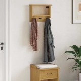 vidaXL Suport pentru haine &quot;SANDNES&quot; 45x12x35 cm, lemn masiv de pin 4010452